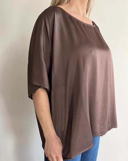 Blusa cubetto raso art. P25AN101 DEJAVU’