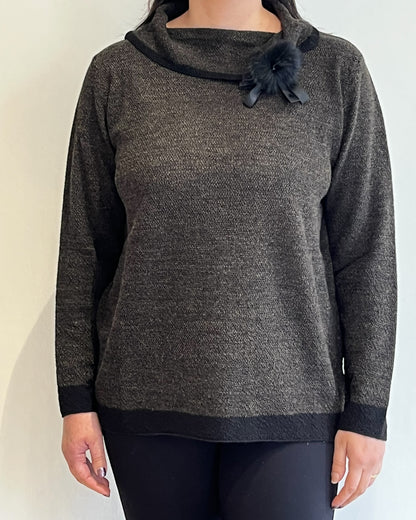 Maglia con spilla art. 02171 LE MORBIDE