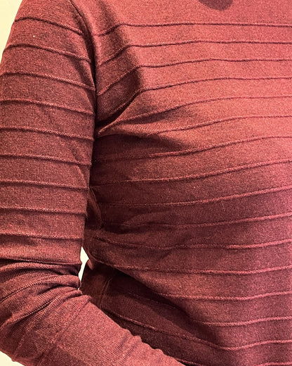 Maglia girocollo rigata lurex art. 331 GAIA B