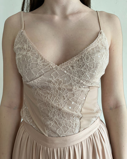 Top pizzo scollo V art. RJC1LR0 IMPERIAL