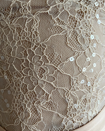 Top pizzo con scollatura a goccia art. RJC3LIW IMPERIAL