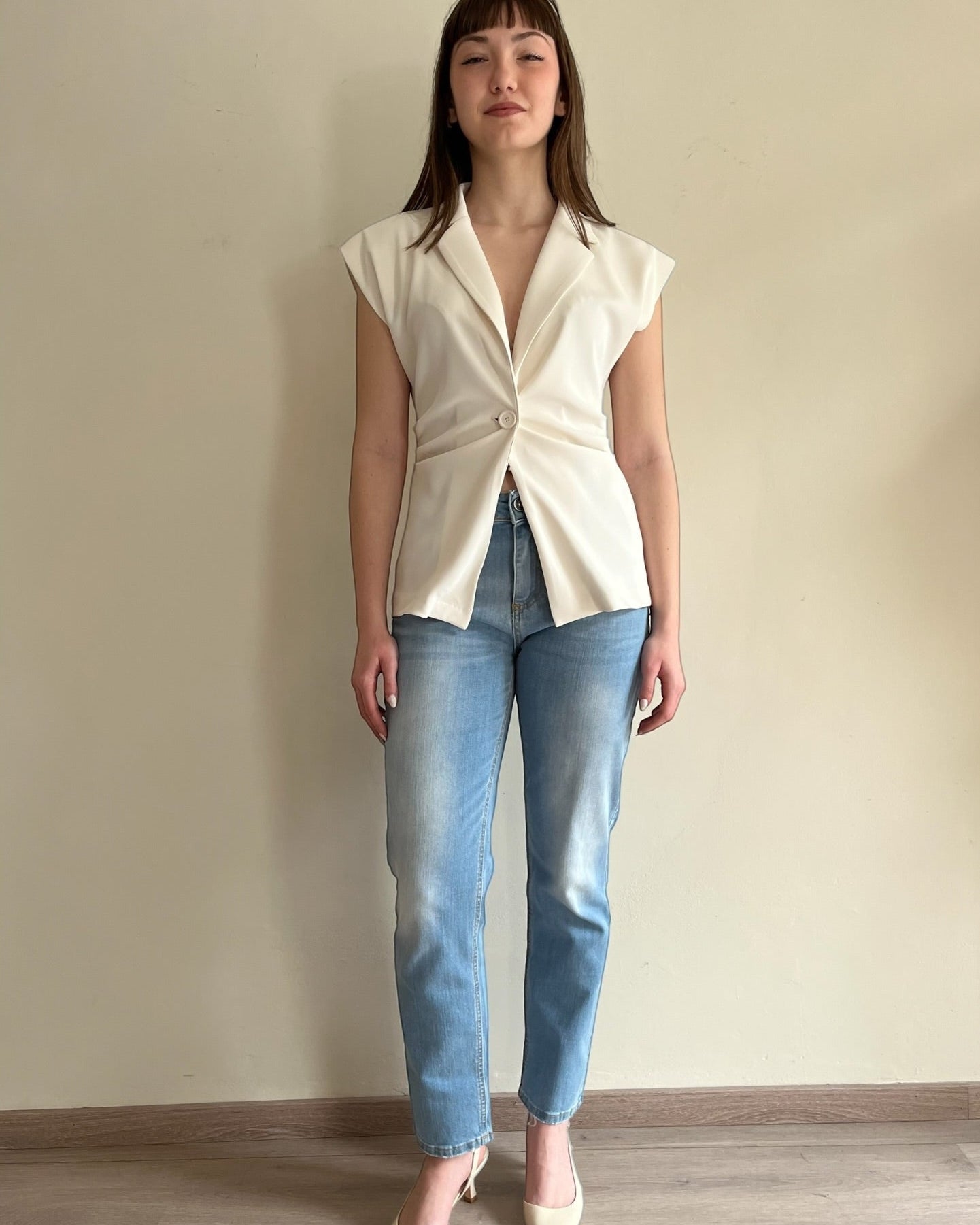 Gilet con arricciatura art. SP8EG50 KINGKONG