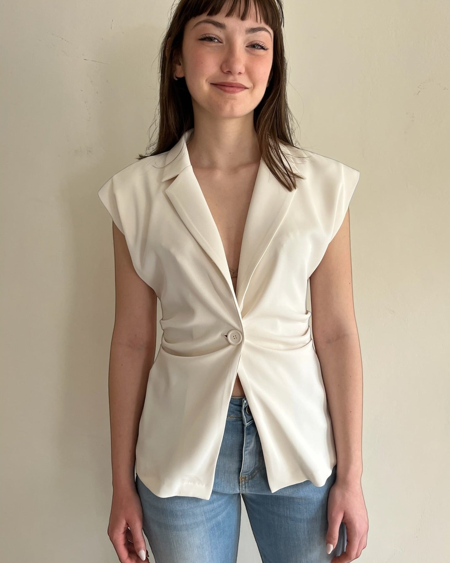 Gilet con arricciatura art. SP8EG50 KINGKONG