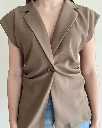 Gilet con arricciatura art. SP8EG50 KINGKONG