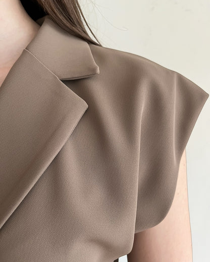 Gilet con arricciatura art. SP8EG50 KINGKONG