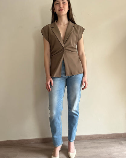 Gilet con arricciatura art. SP8EG50 KINGKONG