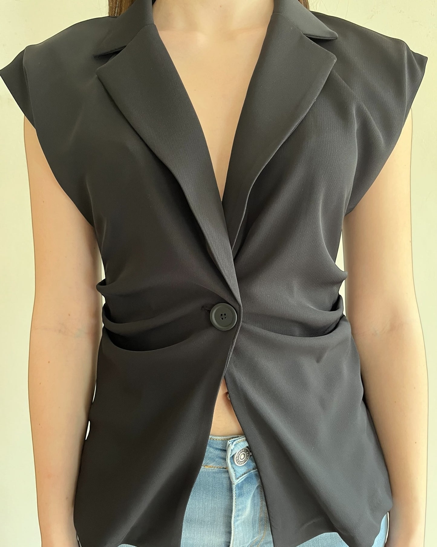 Gilet con arricciatura art. SP8EG50 KINGKONG