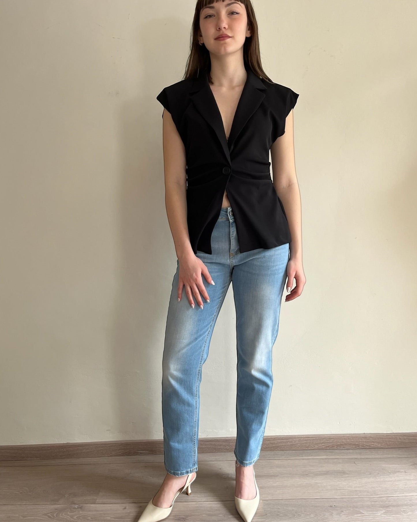 Gilet con arricciatura art. SP8EG50 KINGKONG