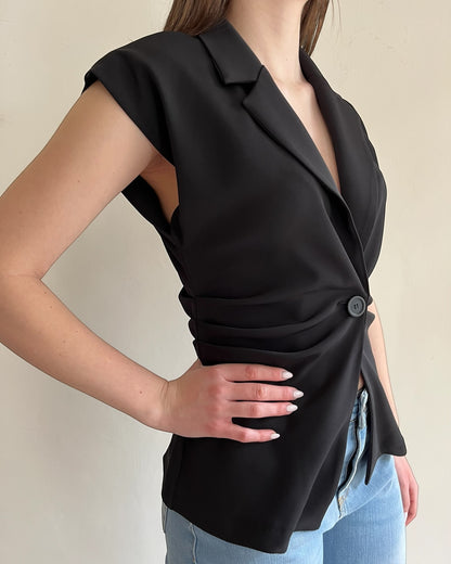 Gilet con arricciatura art. SP8EG50 KINGKONG