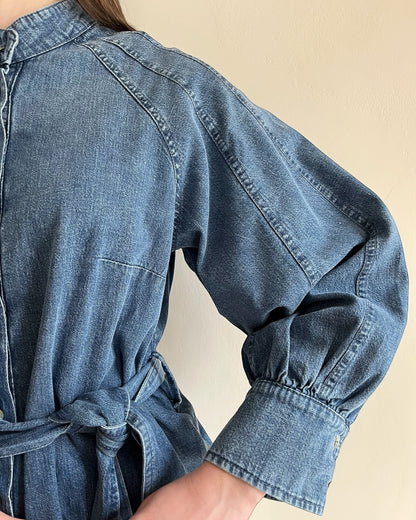 Camicia jeans con cintura art. C881A102 DIXIE