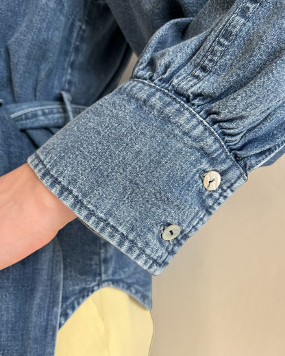 Camicia jeans con cintura art. C881A102 DIXIE