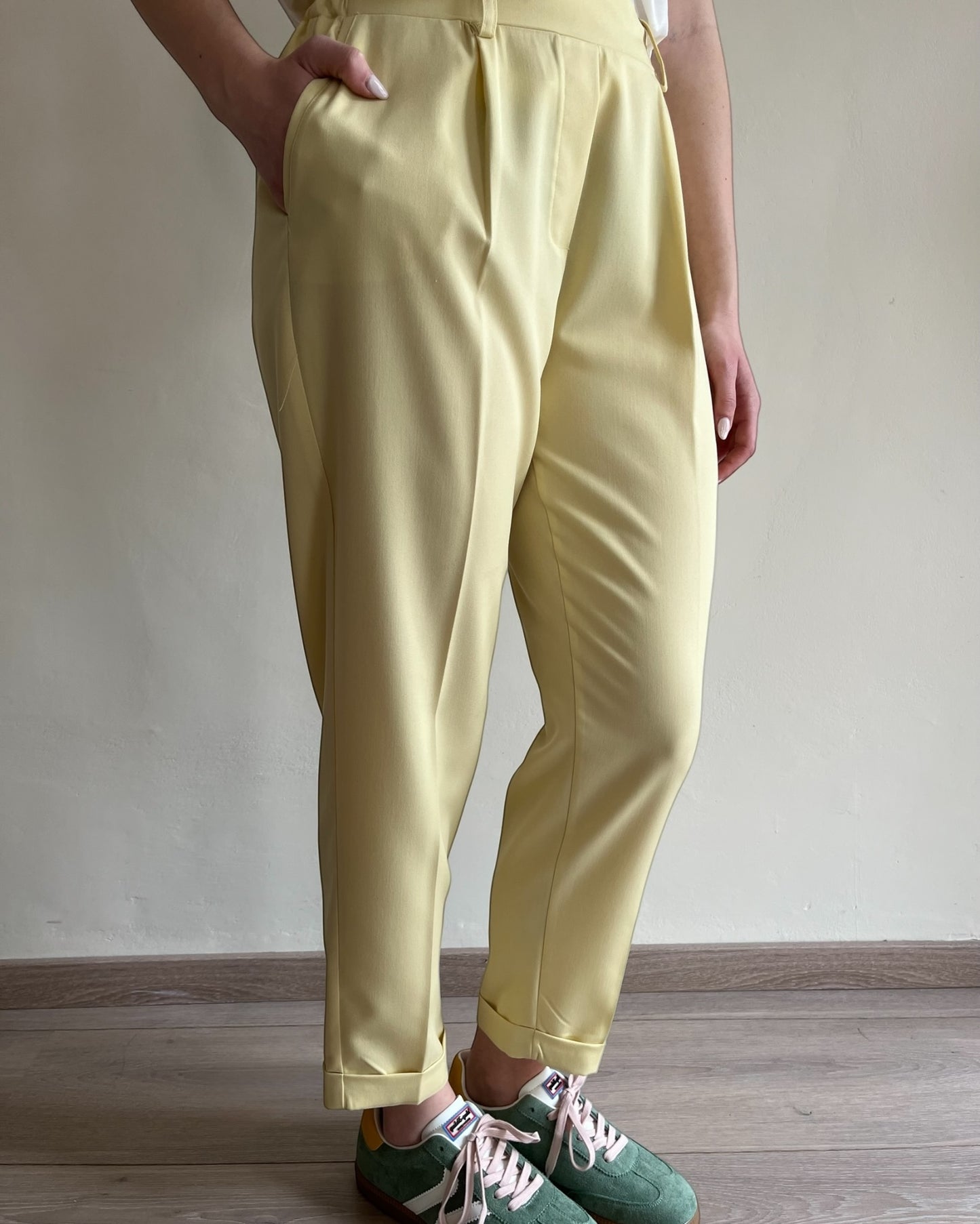 Pantalone con risvolto art. P027A143 DIXIE
