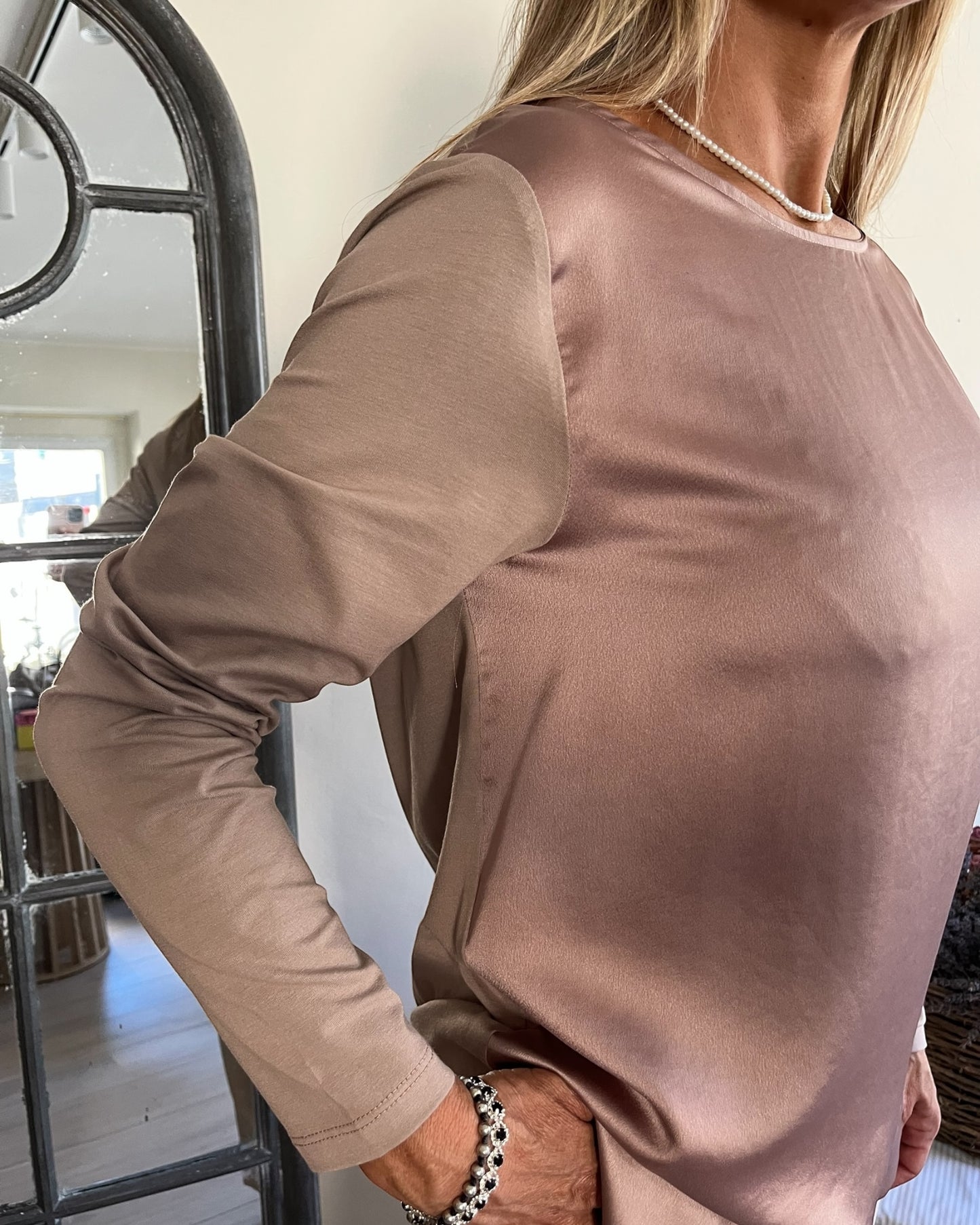 T-shirt manica lunga art. L7YBF MANERBIO LOLA by Sandro FERRONE