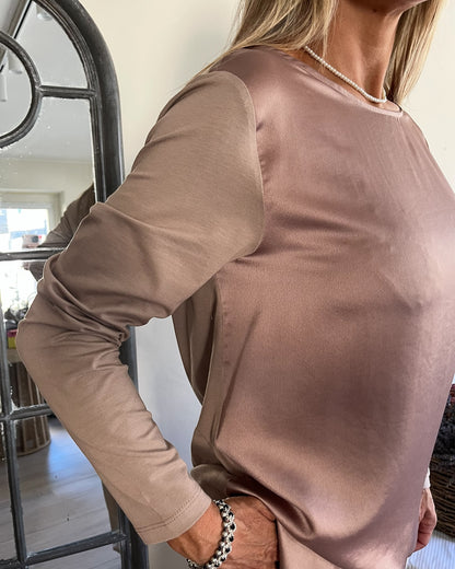 T-shirt manica lunga art. L7YBF MANERBIO LOLA by Sandro FERRONE