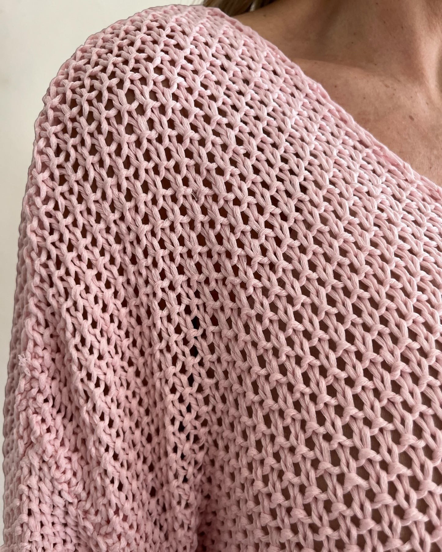 Maglia fettuccia scollo V art. P26IL405 DEJAVU