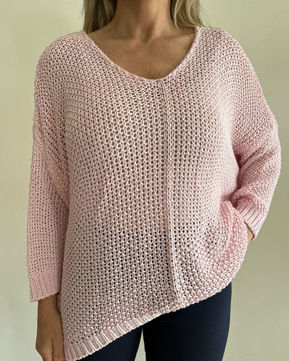 Maglia fettuccia scollo V art. P26IL405 DEJAVU