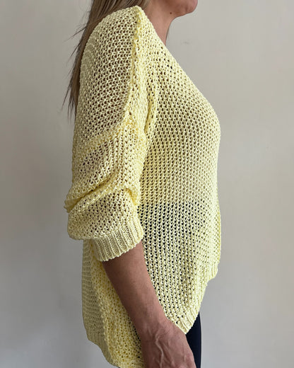 Maglia fettuccia scollo V art. P26IL405 DEJAVU