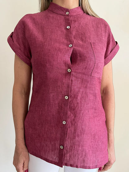 Camicia donna con taschino art. CANZIA CENTOLINO