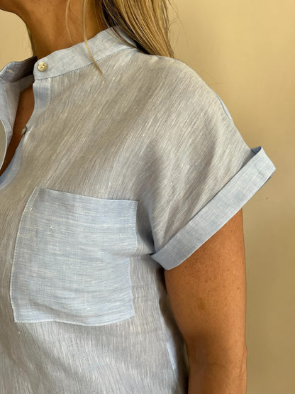 Camicia donna con taschino art. CANZIA CENTOLINO