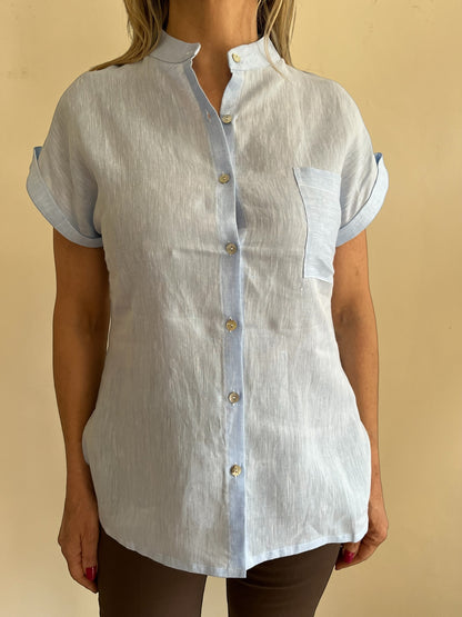 Camicia donna con taschino art. CANZIA CENTOLINO