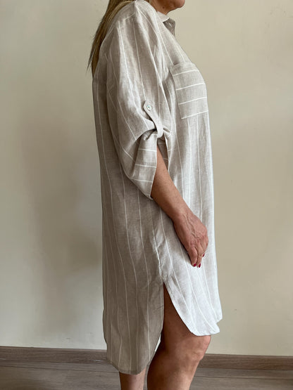 Chemisier e mezza manica righe art. RIVIERA CENTOLINO