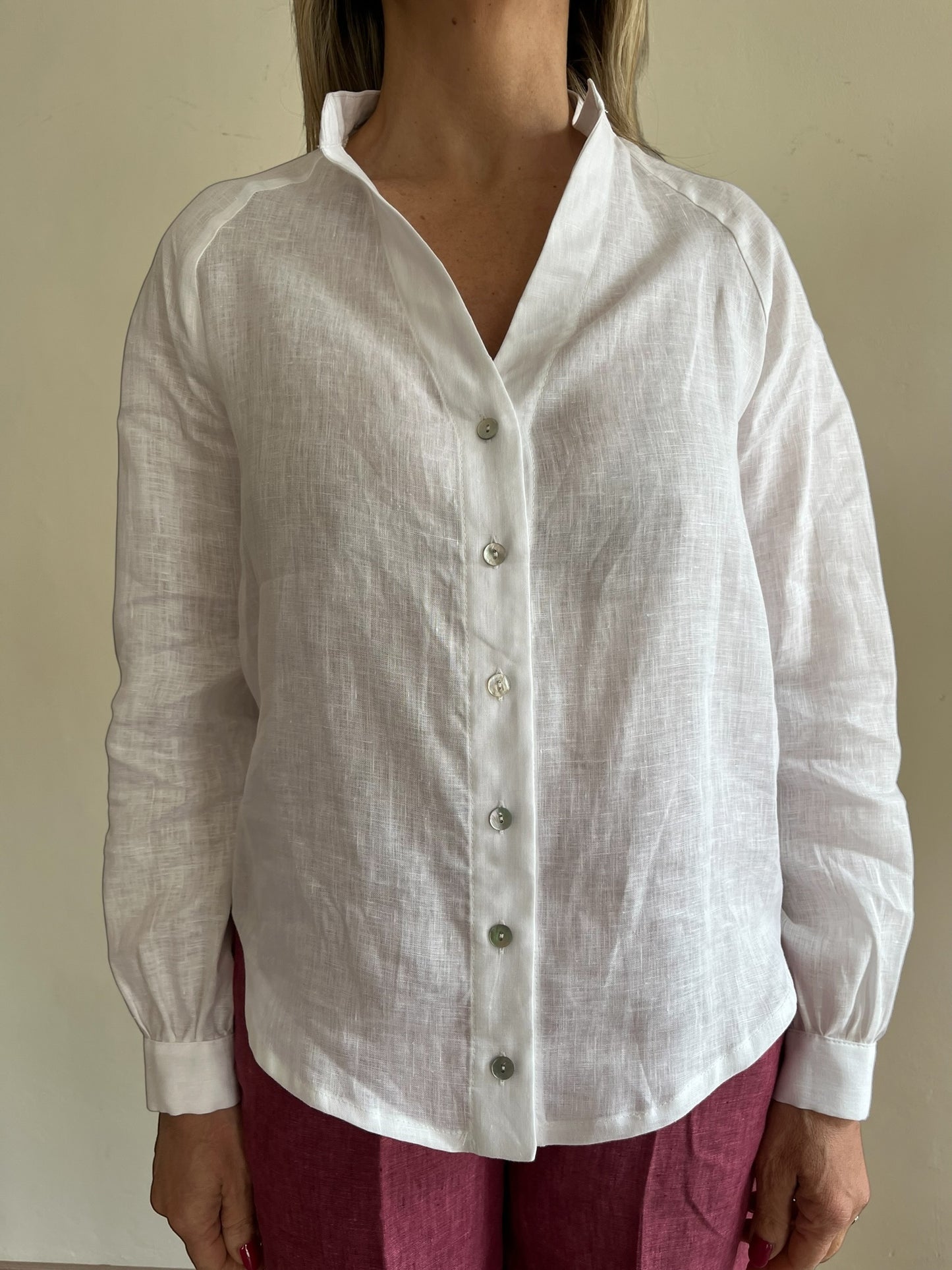 Camicia scollo V art. ANTARTIDE CENTOLINO