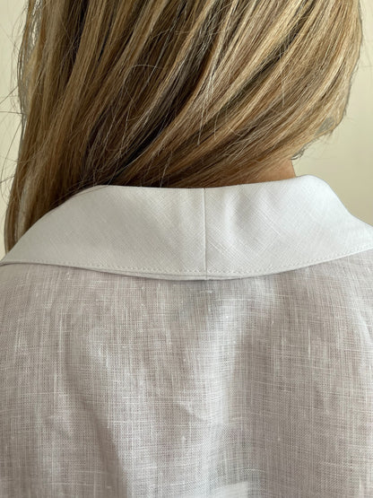 Blusa con colletto art. CARINA CENTOLINO