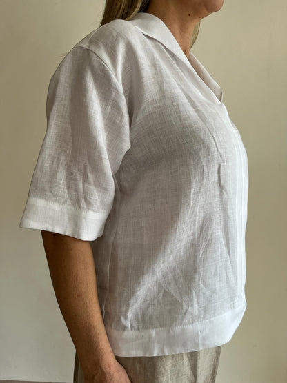 Blusa con colletto art. CARINA CENTOLINO