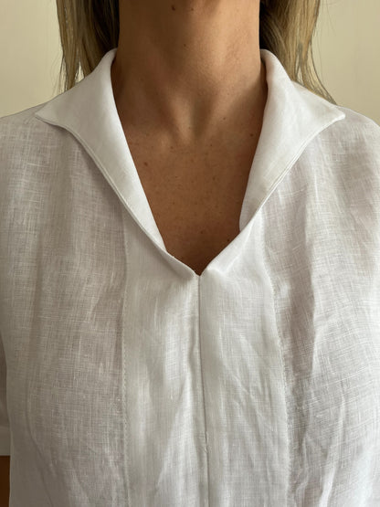 Blusa con colletto art. CARINA CENTOLINO