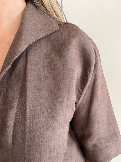 Blusa con colletto art. CARINA CENTOLINO