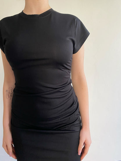 Abito con spacco ARIEL art. 76676 ARTLOVE