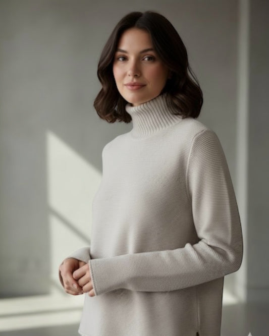 Maglia collo morbido art. 255C8242 ANIS COLLECTION