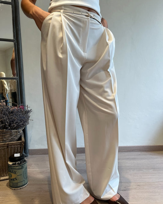 Pantalone con pences e cintura art. P6A1KIC IMPERIAL