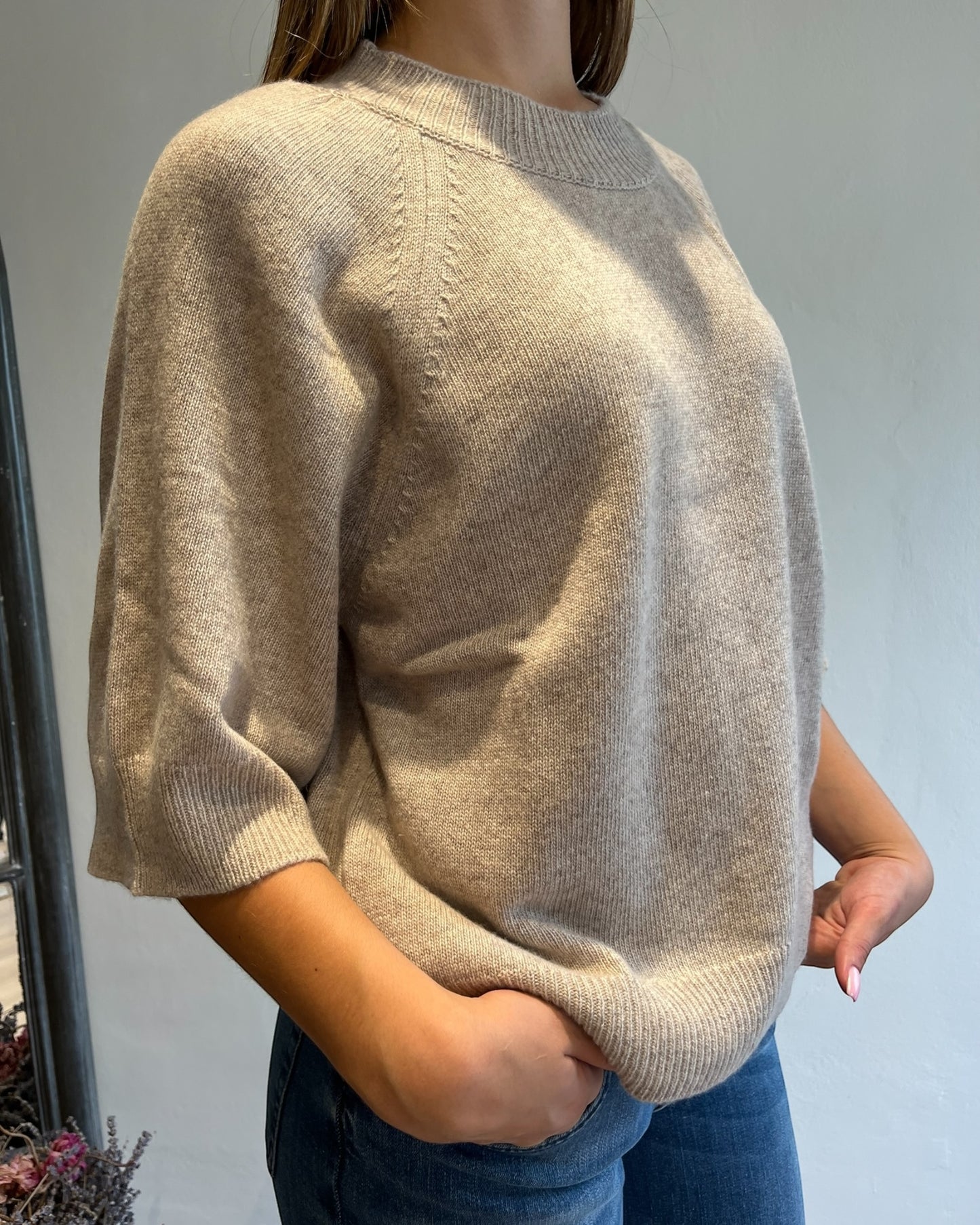 Maglia girocollo manica 3/4 art. 8161 CHEAP&CHIC