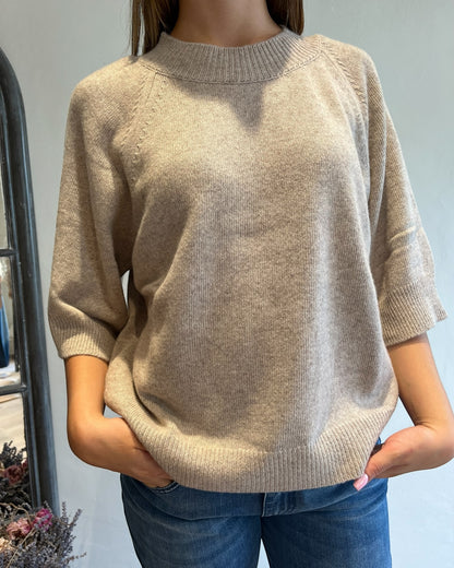 Maglia girocollo manica 3/4 art. 8161 CHEAP&CHIC