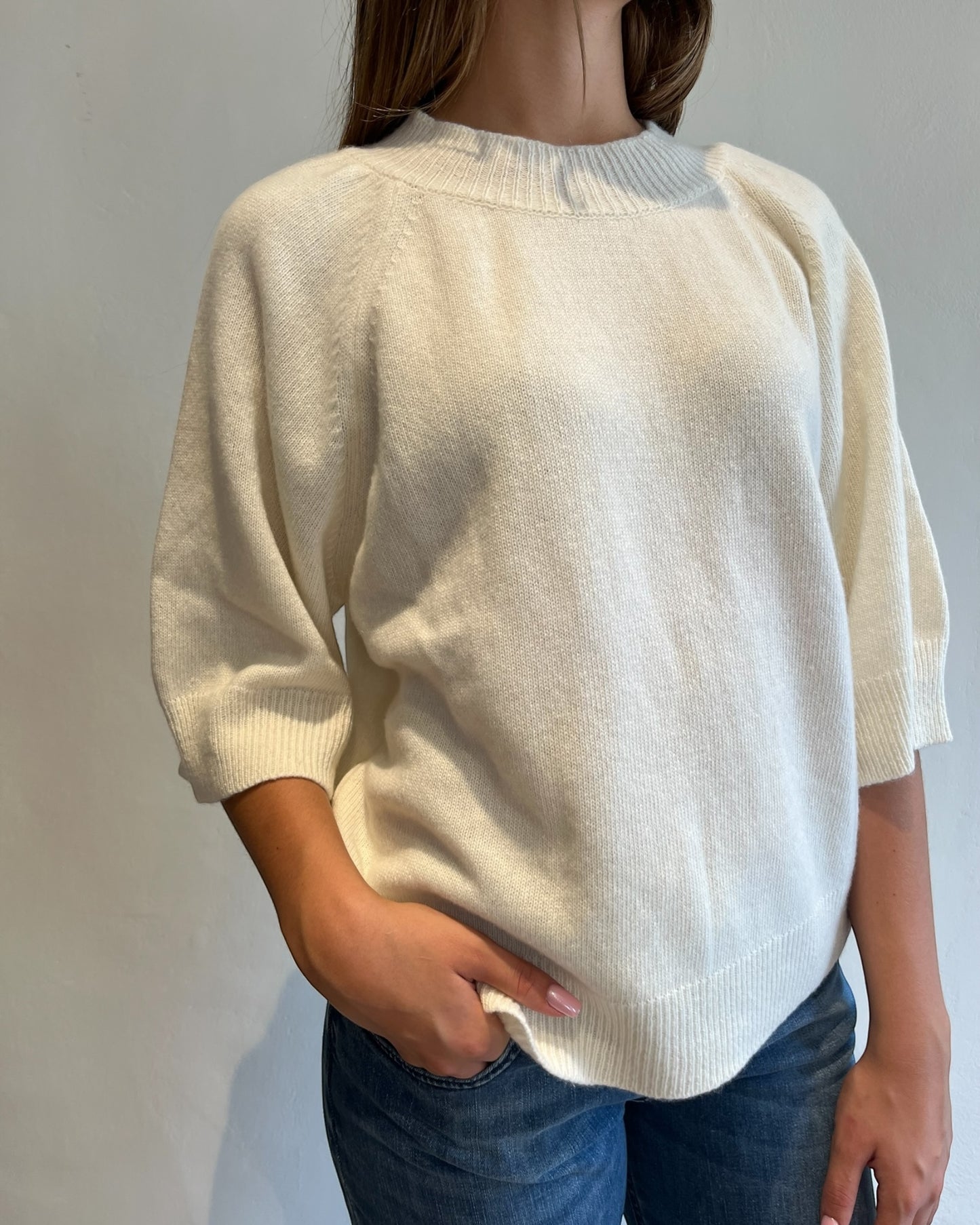 Maglia girocollo manica 3/4 art. 8161 CHEAP&CHIC