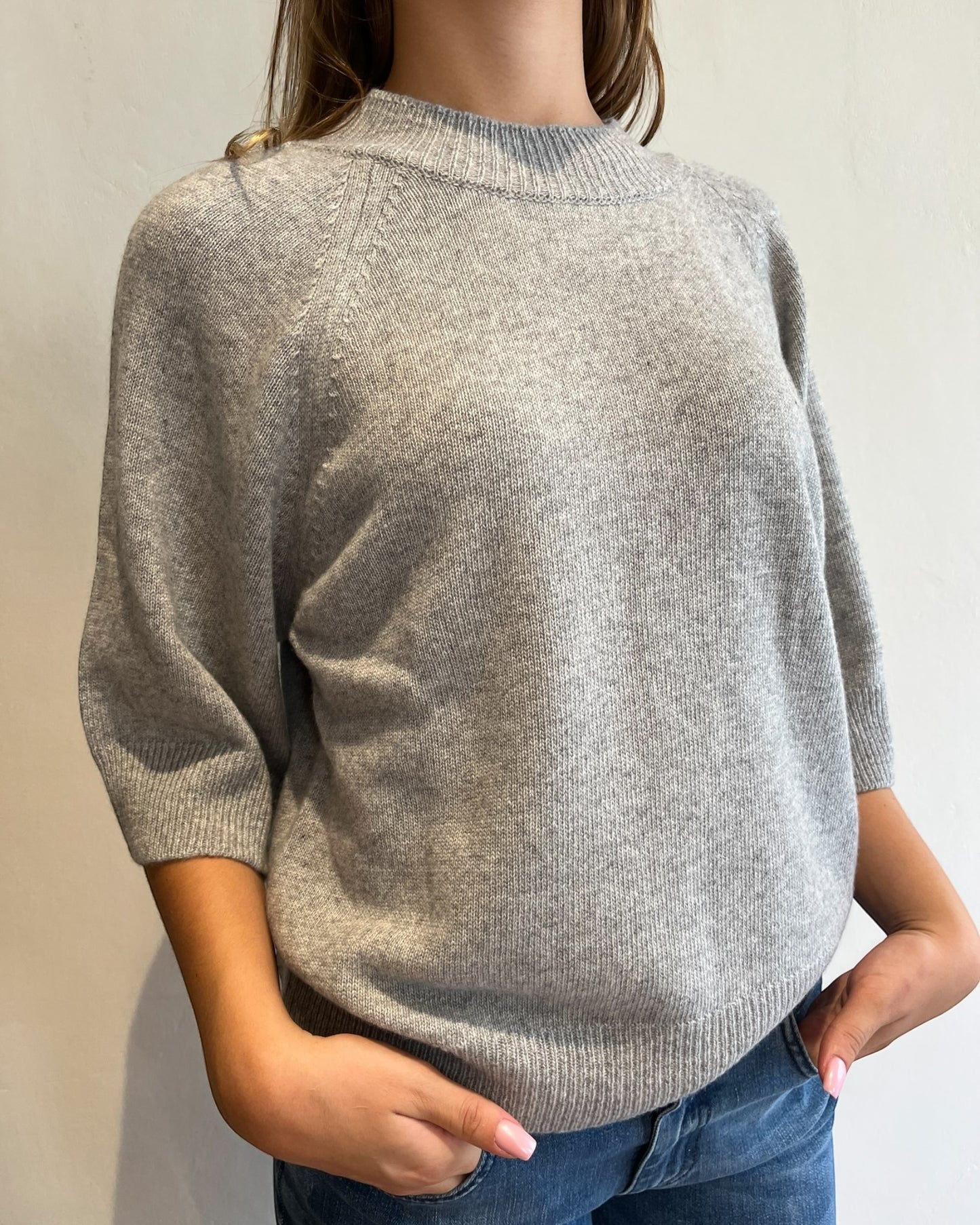 Maglia girocollo manica 3/4 art. 8161 CHEAP&CHIC