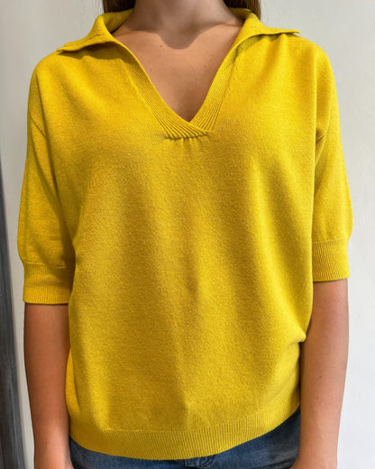 Polo manica corta in viscosa art.520911 CHEAP&CHIC