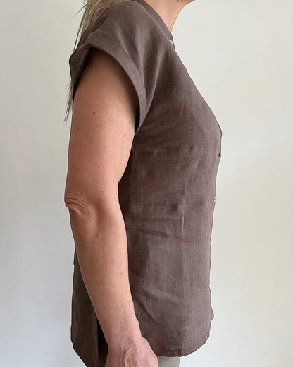 Camicia donna con taschino art. CANZIA CENTOLINO