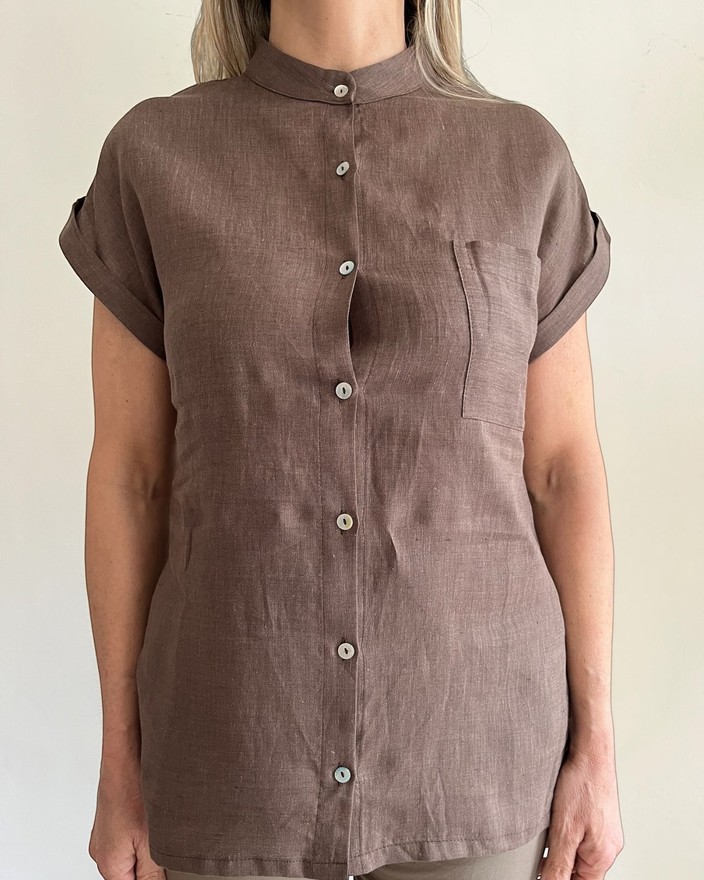 Camicia donna con taschino art. CANZIA CENTOLINO