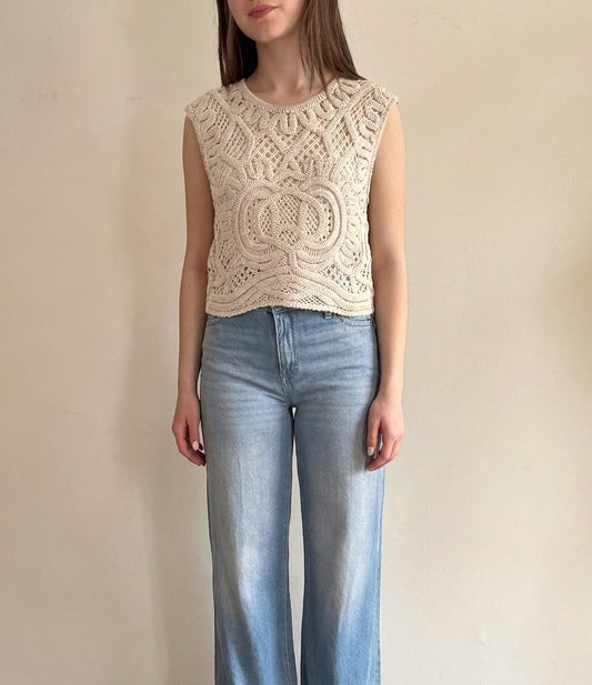 Gilet crochet art. P26/CT2503 MOTEL