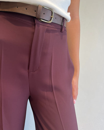 Pantalone palazzo con cintura art. AI254065 MOTEL