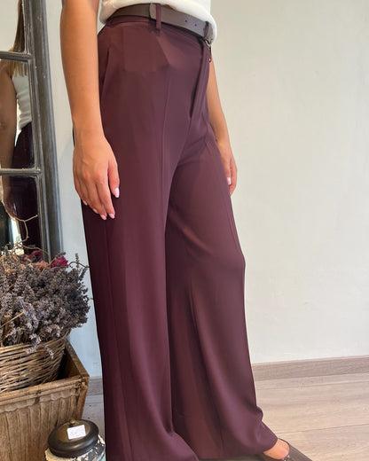 Pantalone palazzo con cintura art. AI254065 MOTEL