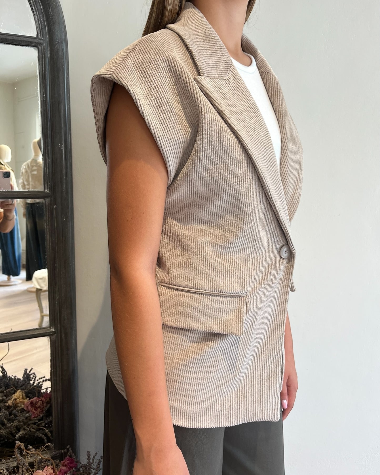Gilet velluto art. GL13V MOTEL