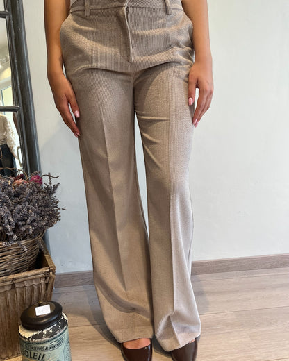 Pantalone palazzo velluto art. AN6102-V MOTEL