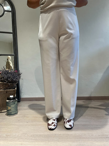 Pantalone dritto maglia cupro art.L12YBF GOLIA Lola di Sandro ferrone