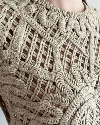 Gilet crochet art. P26/CT2503 MOTEL