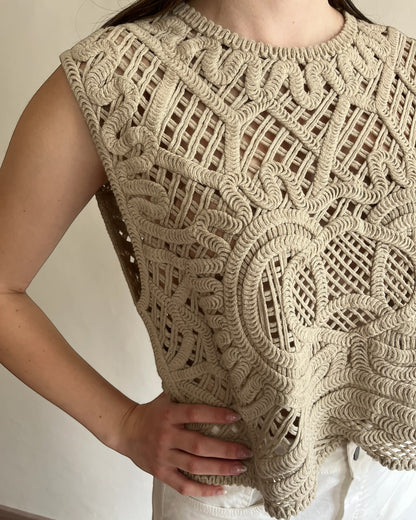 Gilet crochet art. P26/CT2503 MOTEL