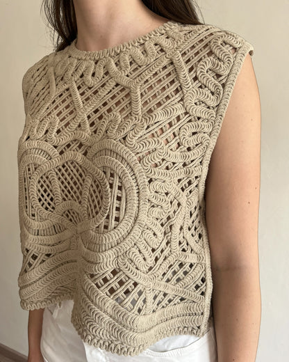 Gilet crochet art. P26/CT2503 MOTEL
