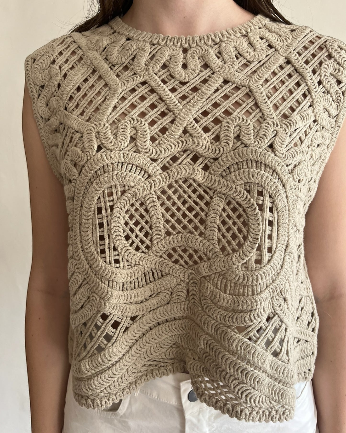 Gilet crochet art. P26/CT2503 MOTEL